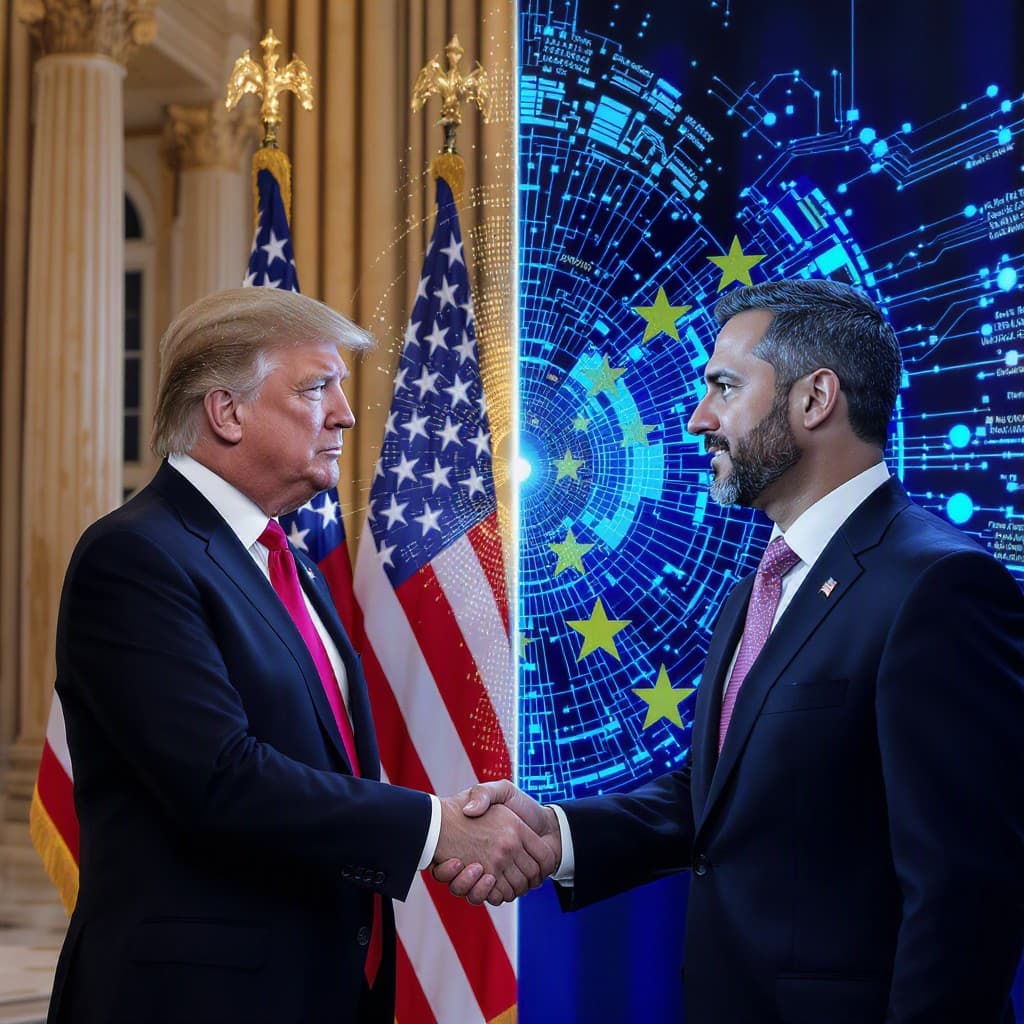 Illustration for US and EU eye a trusted partner AI pact after Anthropic curbs