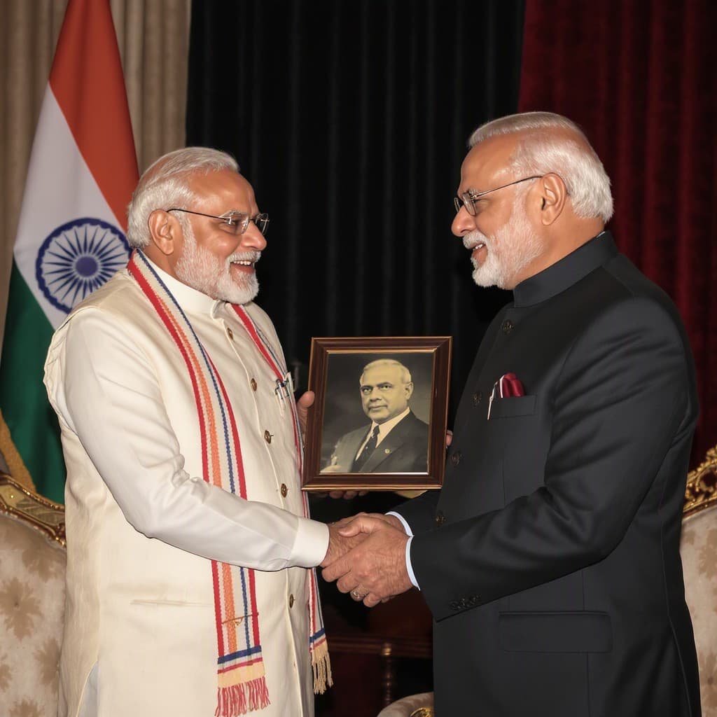 Illustration for PM Modi recalls the midnight decision that sparked India's Emergency 51 years ago