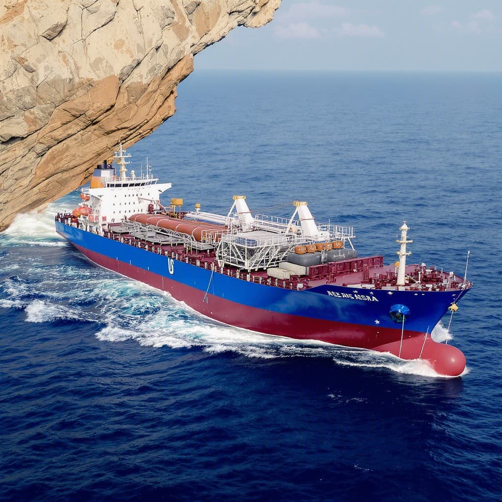 Illustration for France says it seized a tanker near Sicily in crackdown on Russia's shadow fleet