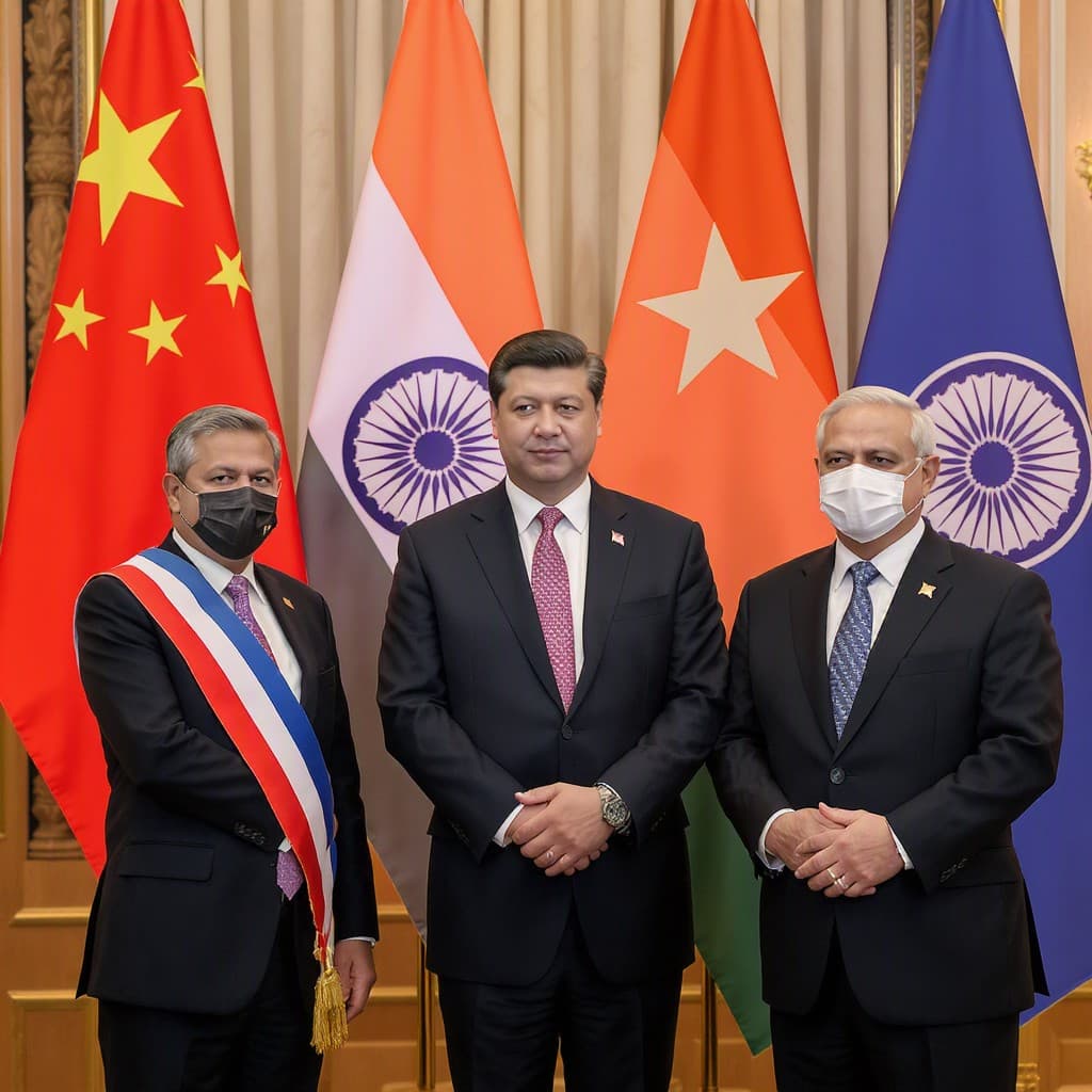 Illustration for China urges BRICS to team up on minerals and AI at Delhi meet
