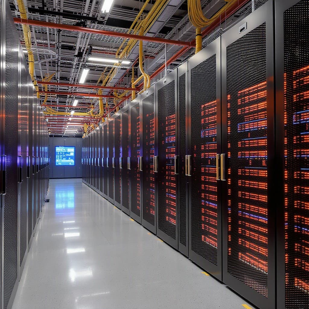 Illustration for Amazon's new RNG network may cut data center power by 40%