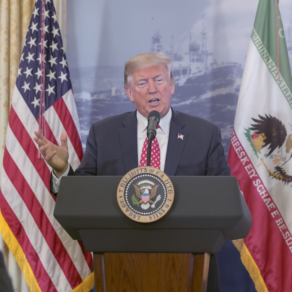Illustration for US open to Iran deal but sets limits after Hormuz ship attack