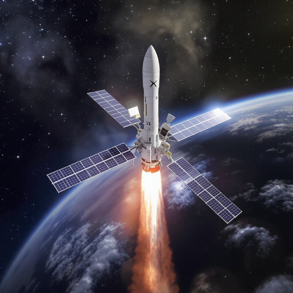 Illustration for SpaceX may roll out Starlink as a mobile service in the US