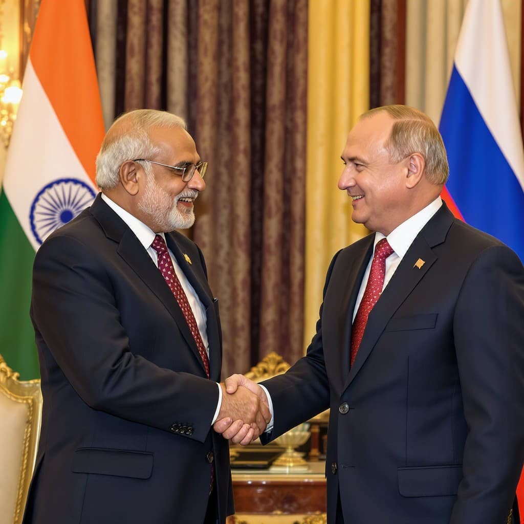 Illustration for Doval meets Shoigu, they chat BRICS and India-Russia ties