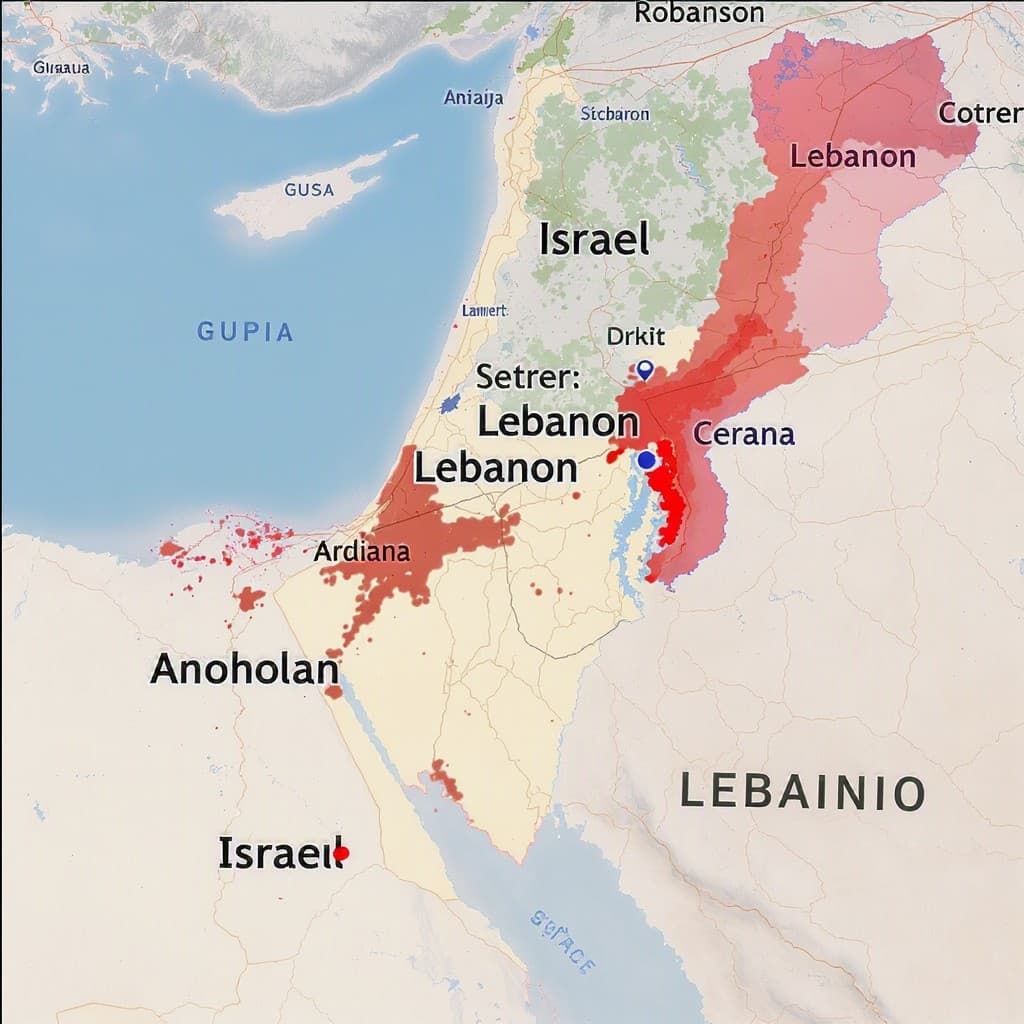 Illustration for Israel hits suspected terrorists in south Lebanon despite US-backed security deal
