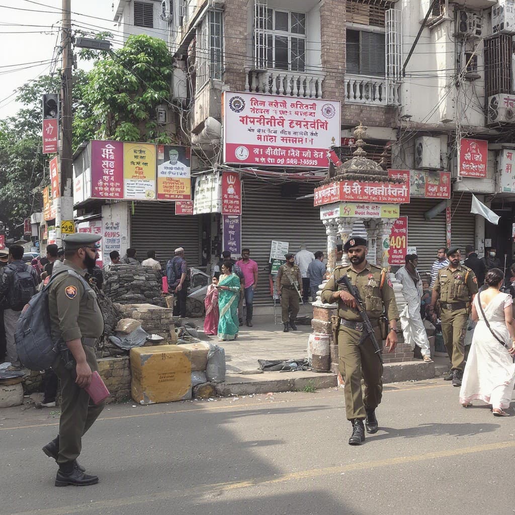 Illustration for Khalistani threat alert: Delhi, Uttarakhand tighten security at temples and stations