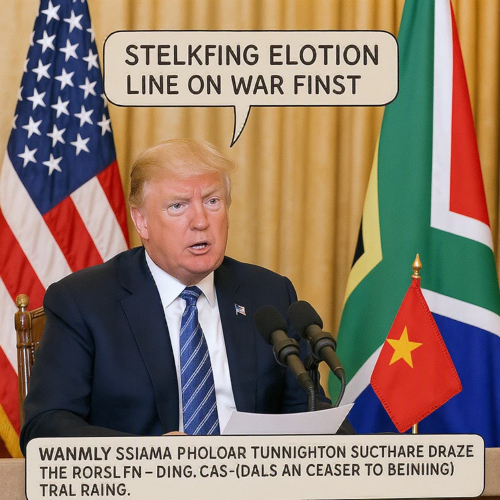 Illustration for US envoy slams South Africa’s neutral line on Iran war