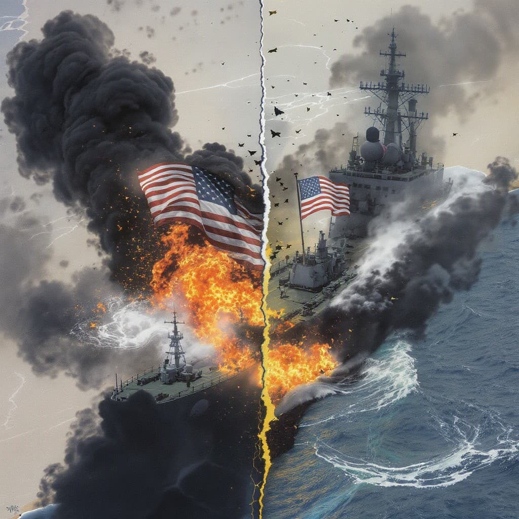Illustration for Iran-US clash over Strait of Hormuz threatens fragile ceasefire