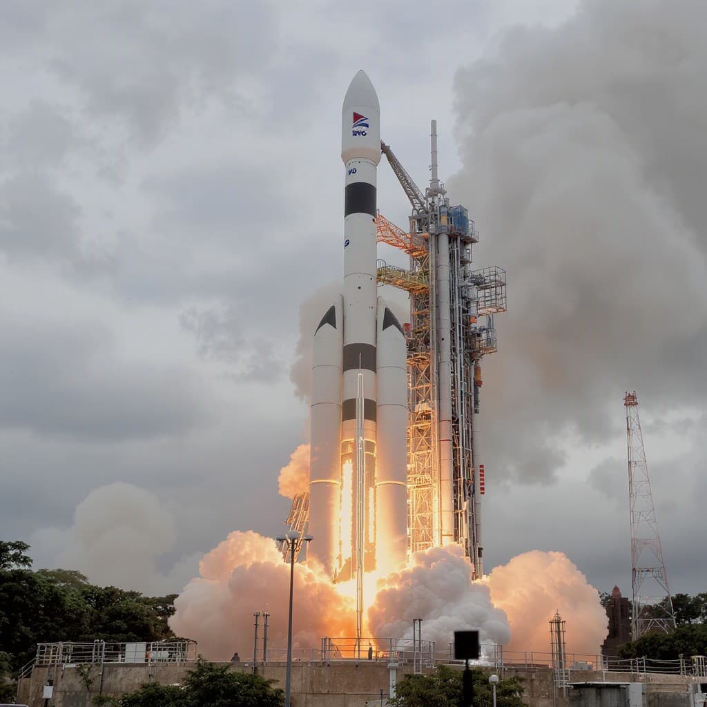 Illustration for Isro just fired up a new engine for a stronger LVM3