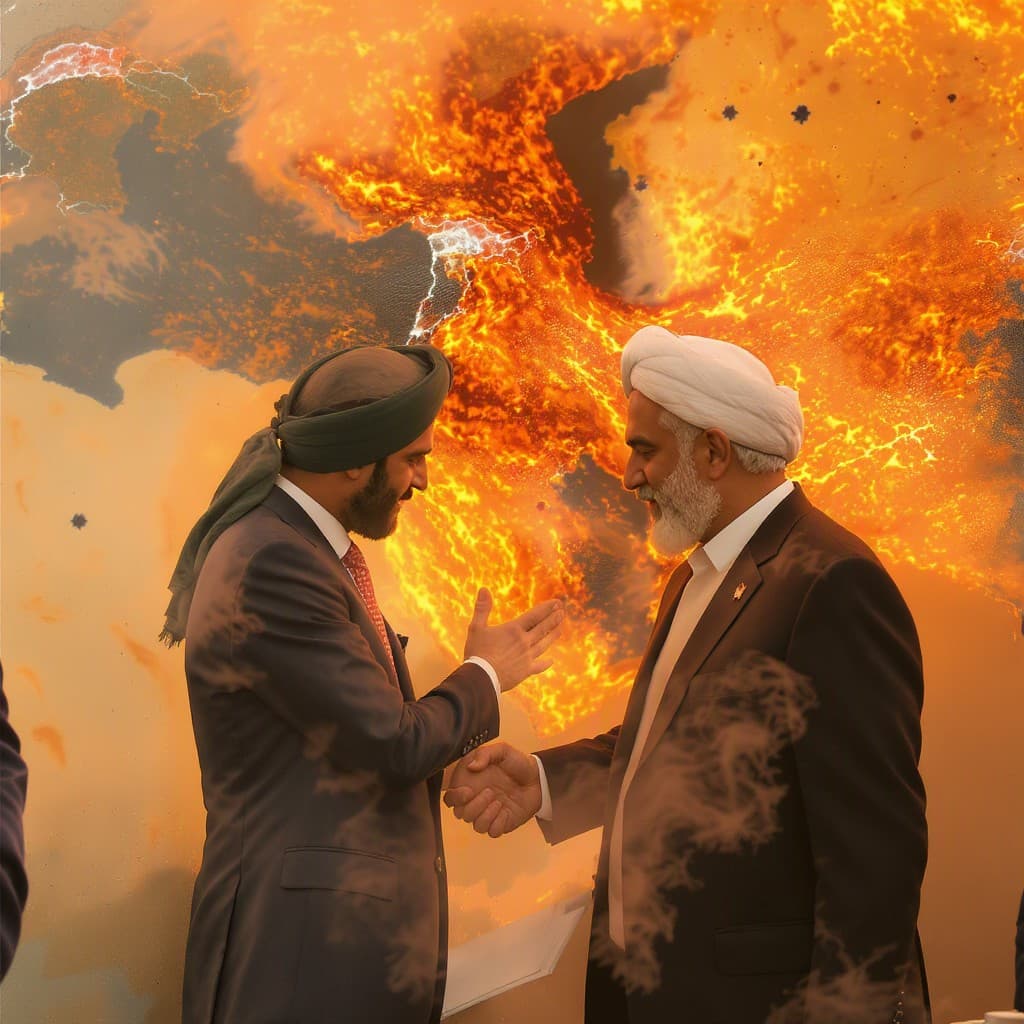 Illustration for US-Iran pause fighting, Pakistan hits Afghan border, Europe swelters