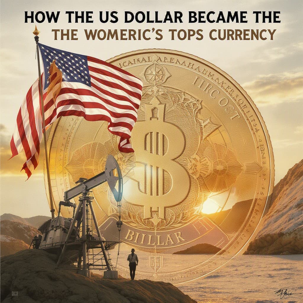 Illustration for How the US dollar became the world's top currency as America turns 250