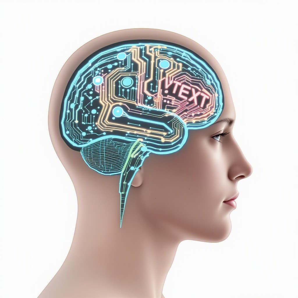 Illustration for Meta's Brain2Qwerty turns thoughts to text, no implant needed