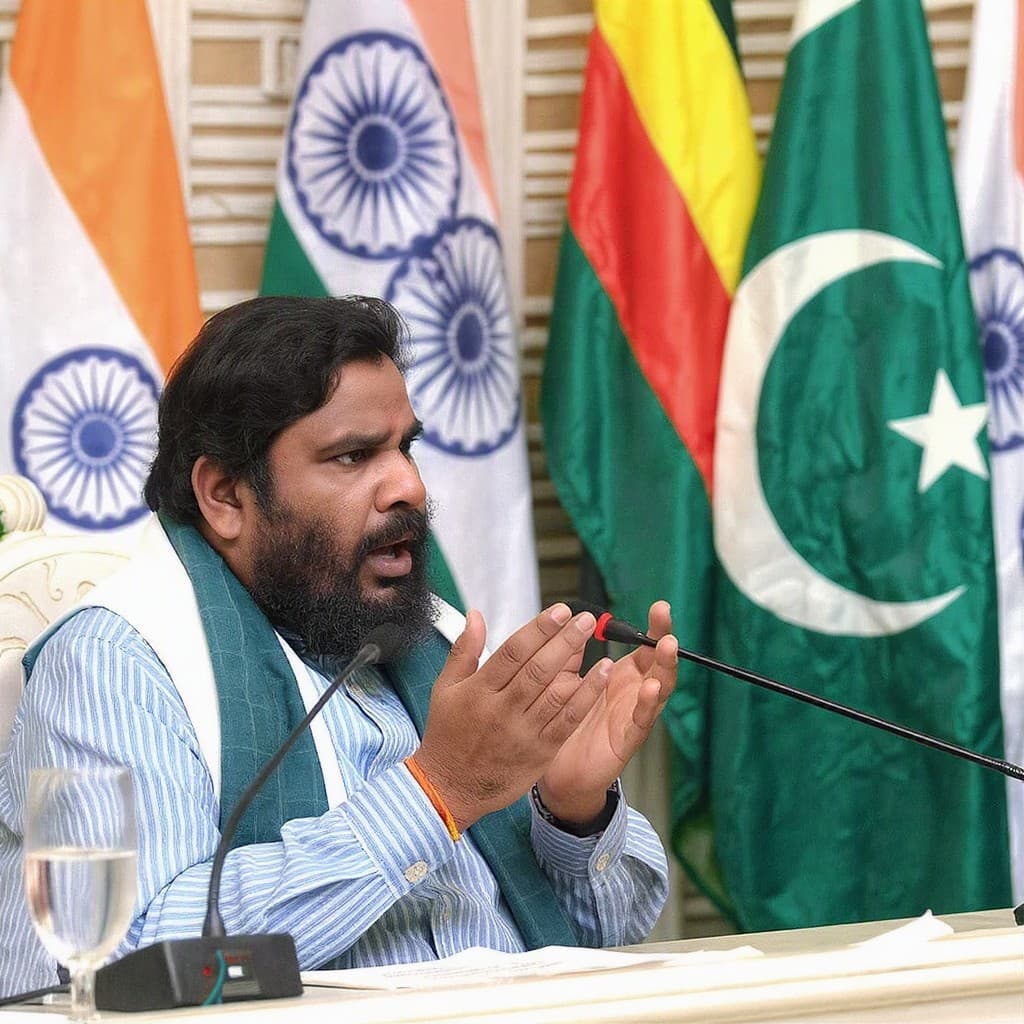 Illustration for Pakistan minister threatens to cut off hands over Indus water treaty