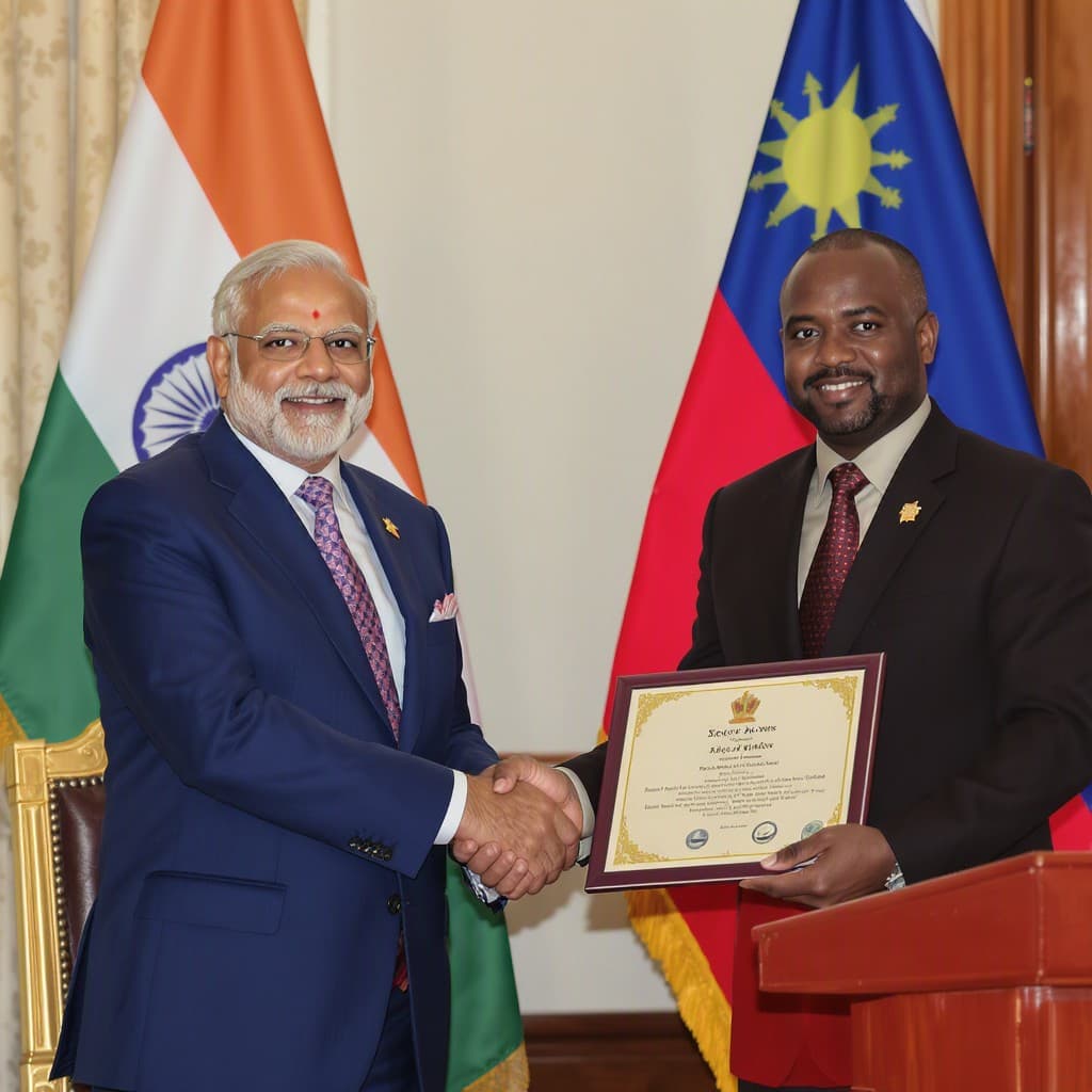 Illustration for India and Seychelles seal 19 new deals on defence, digital payments, space and health