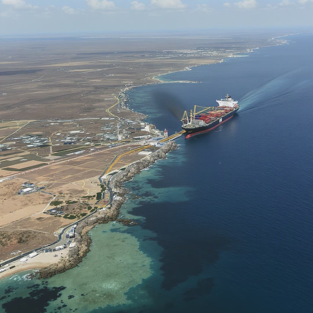 Illustration for Oman proposes voluntary fee for ships using Hormuz Strait