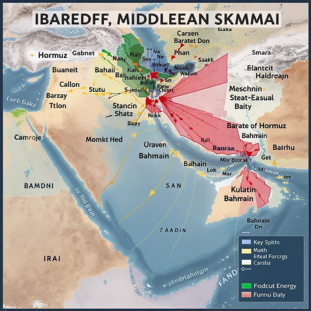 Illustration for Iran hits US bases in Kuwait, Bahrain after ship attacks in Hormuz
