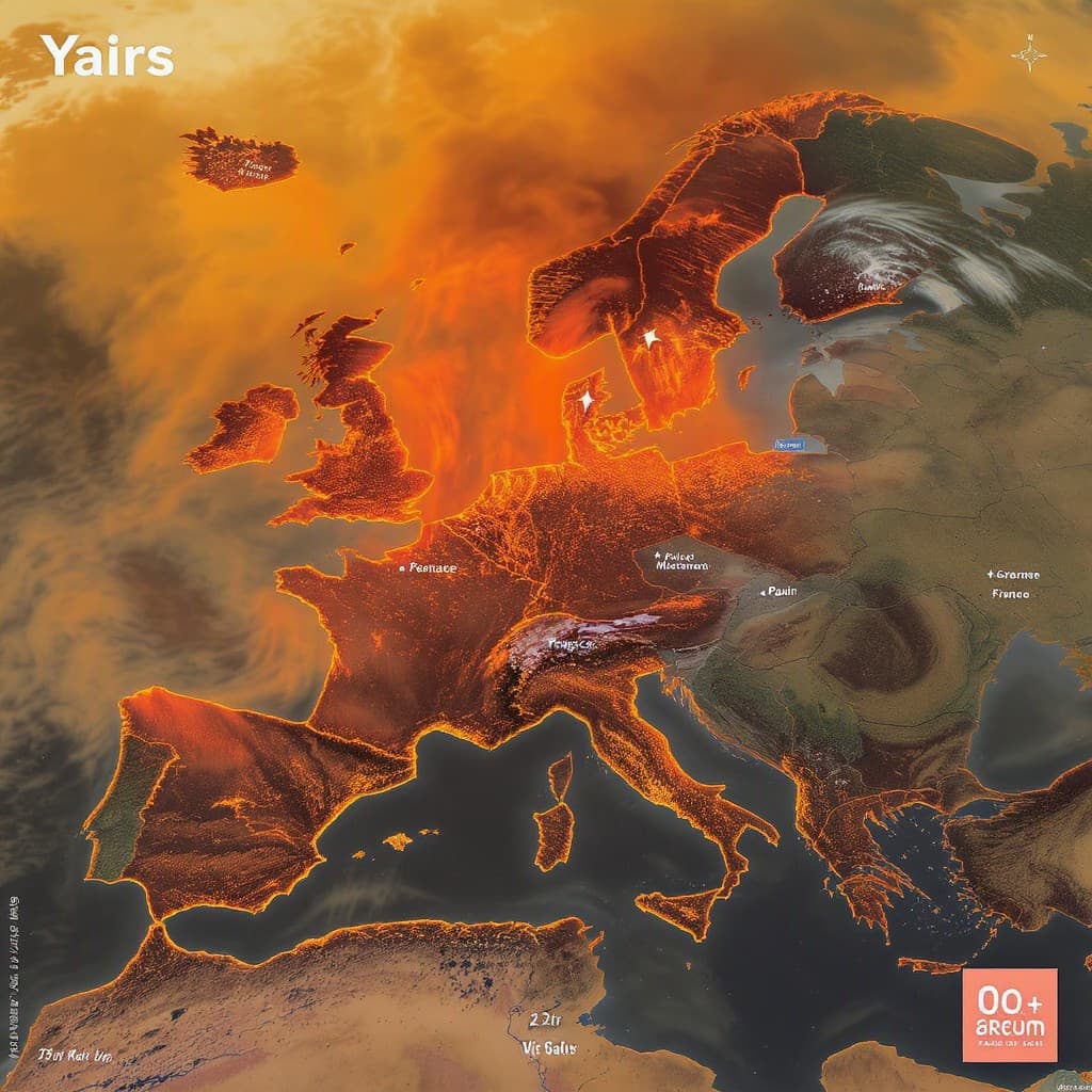 Illustration for Yaar, record heatwave triggers wildfires across France, Spain, Portugal, Greece