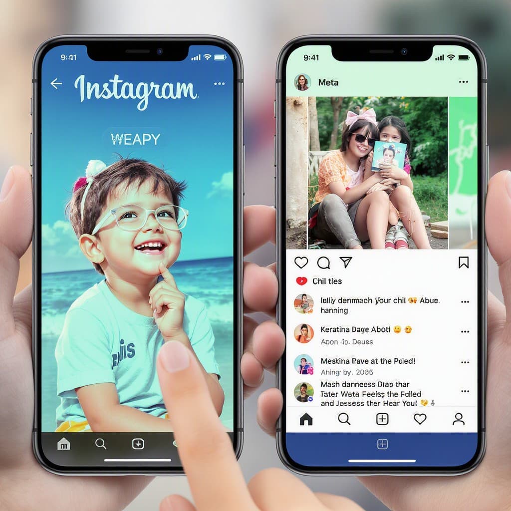 Illustration for Meta tightens ad review after India flags child abuse ads on Instagram