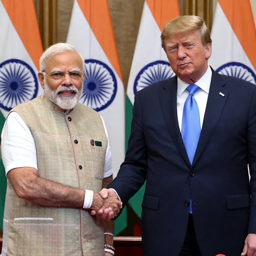 Illustration for PM Modi will meet Trump at the G7 after more than a year