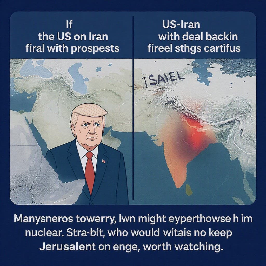 Illustration for US-Iran deal prospects while Israel stays cautious