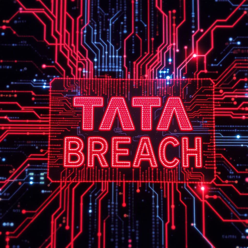 Illustration for Tata Electronics hit by cyber breach, hackers claim Apple/Tesla data leaked