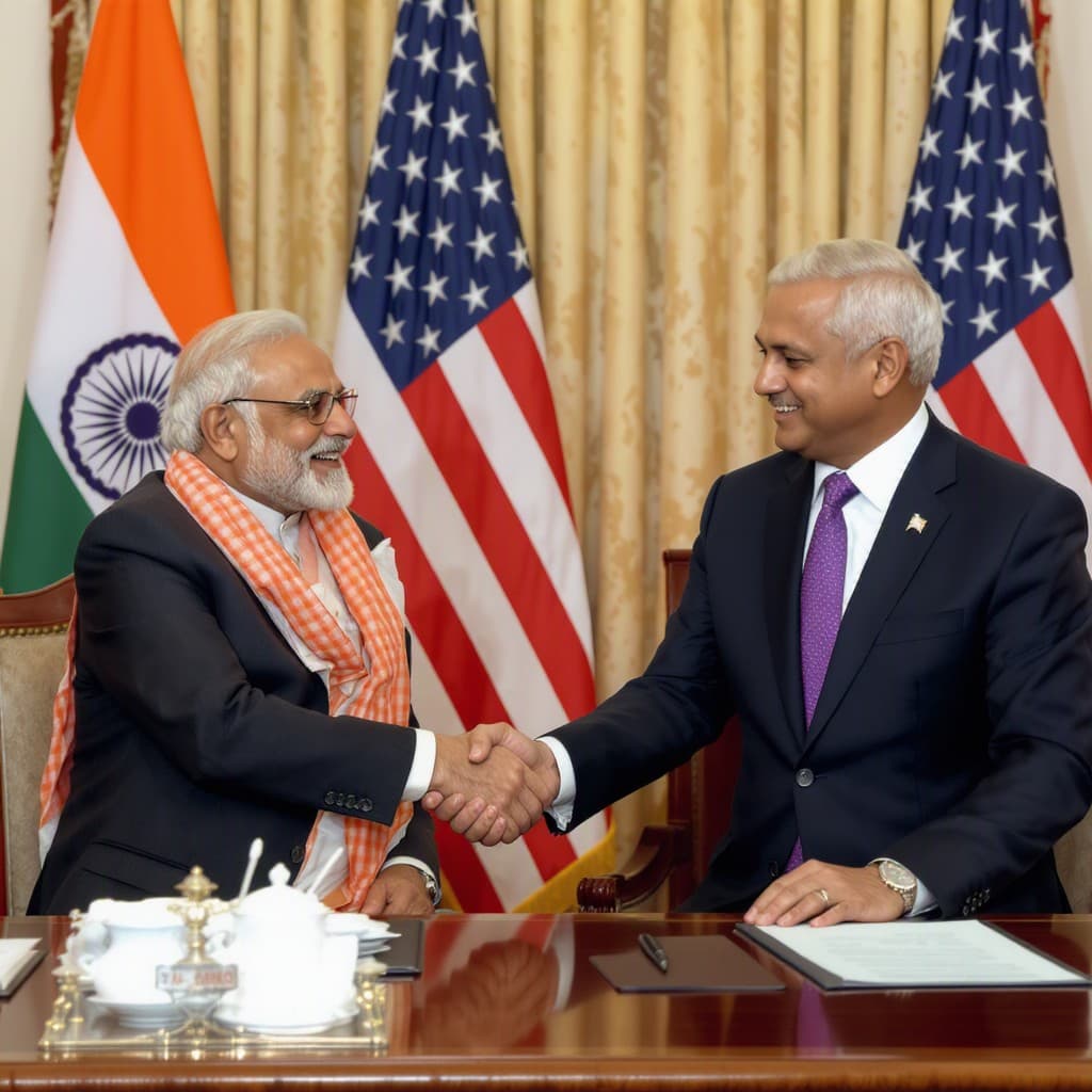 Illustration for India-US trade deal almost done, Washington says very close