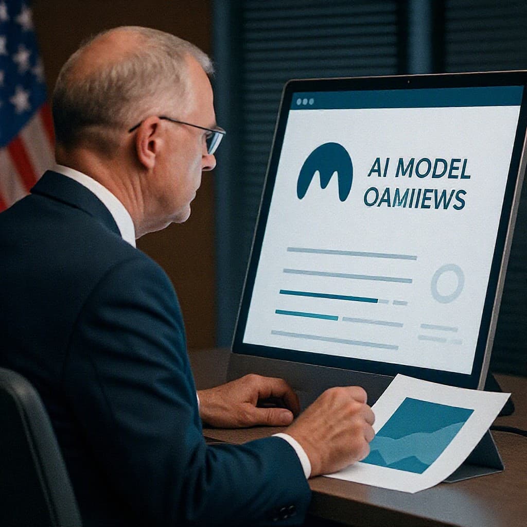 Illustration for US govt pushes Meta for AI model reviews