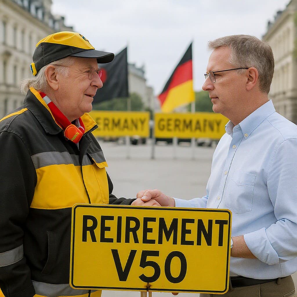 Illustration for Germany wants workers to retire at 70, sparking global pension talk