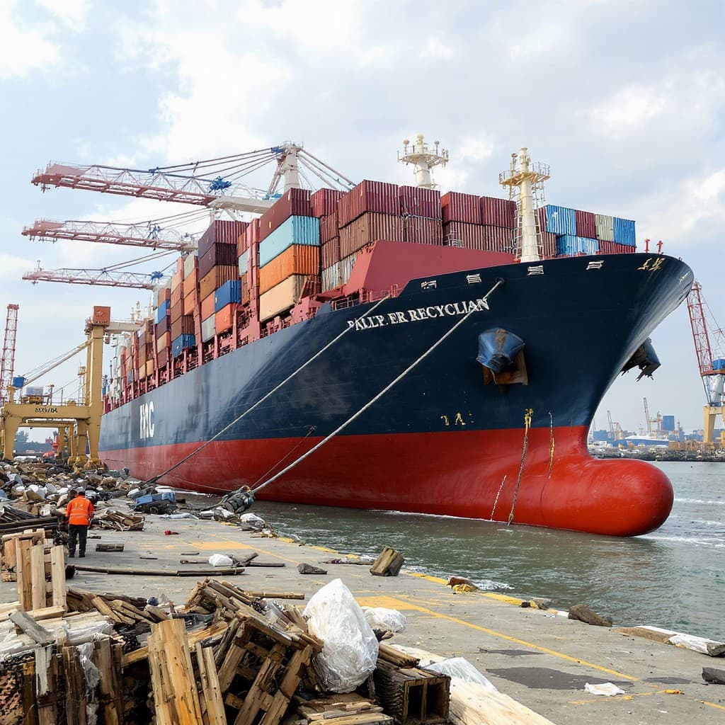 Illustration for India becomes world's top ship recycler, hits 2030 target early
