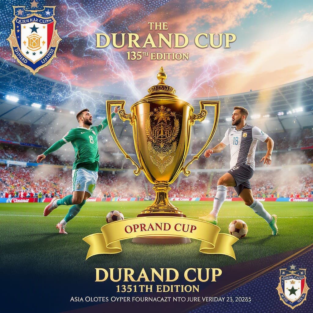 Illustration for Durand Cup 135th edition kickoff date finally out