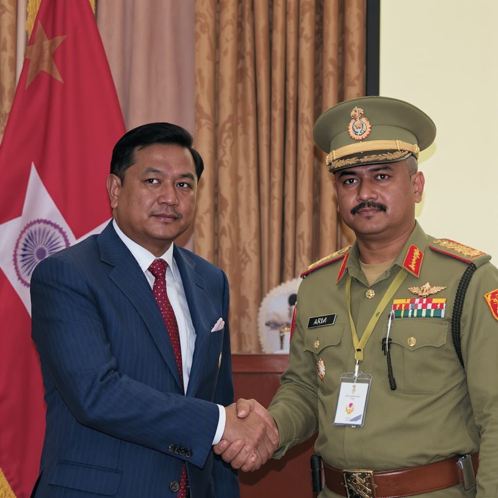 Illustration for Kiren Rijiju and Army deny Chinese intrusion in Arunachal