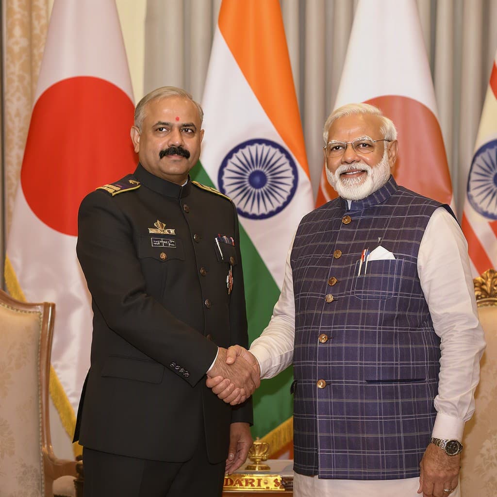 Illustration for Japan PM’s India visit nets $12.5B deals, 129 MoUs and new defence‑tech projects