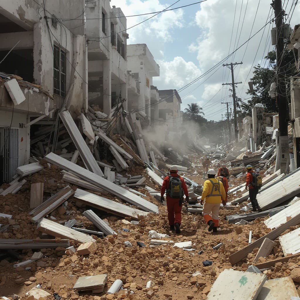 Illustration for Venezuela quake death toll nears 3k as rescue teams start to pull back