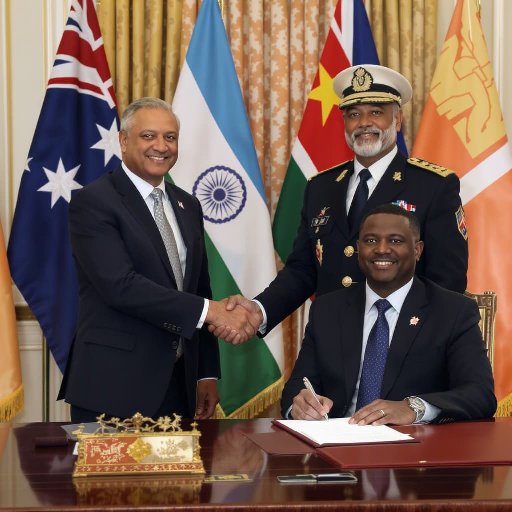 Illustration for Australia and Fiji sign defence pact, China’s Indo‑Pacific push noted