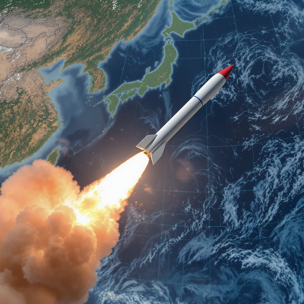 Illustration for China test-fires a nuclear-capable missile in the Pacific, neighbours uneasy