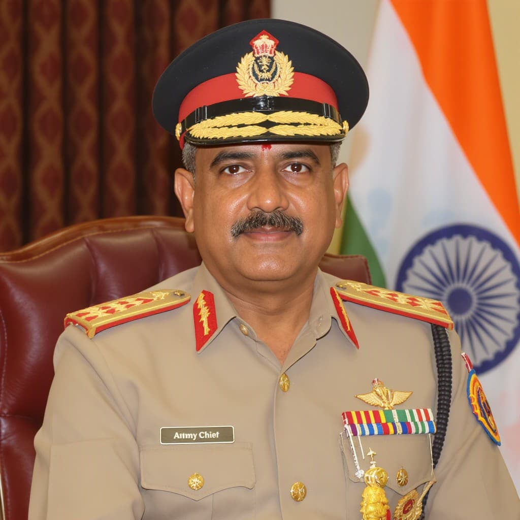 Illustration for Gen Dhiraj Seth is now the new Army chief